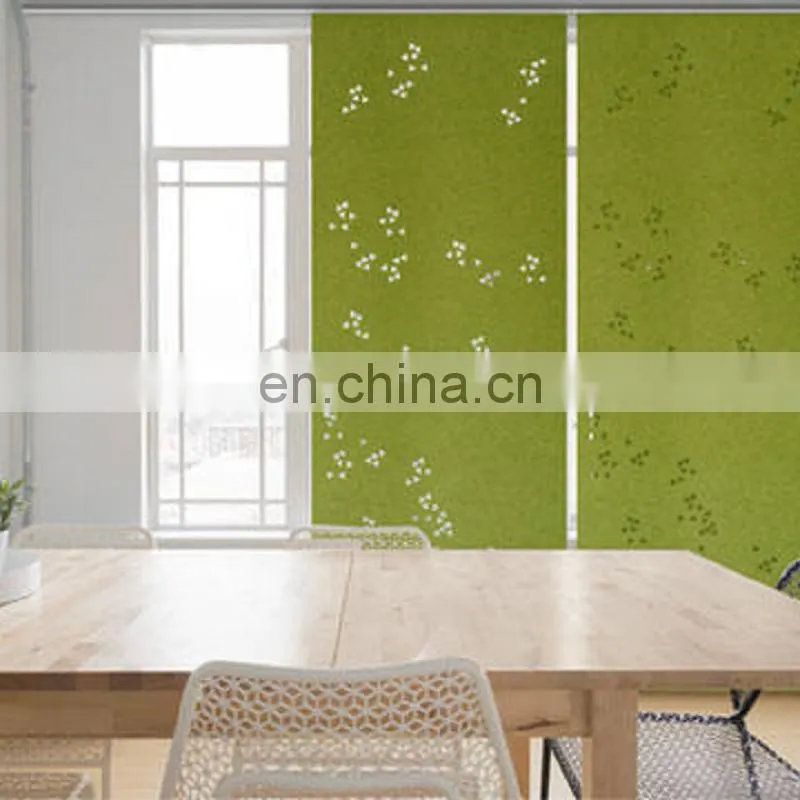 felt Panel Curtain and Hanging Panel/Space Division/ Contemporary Curtain