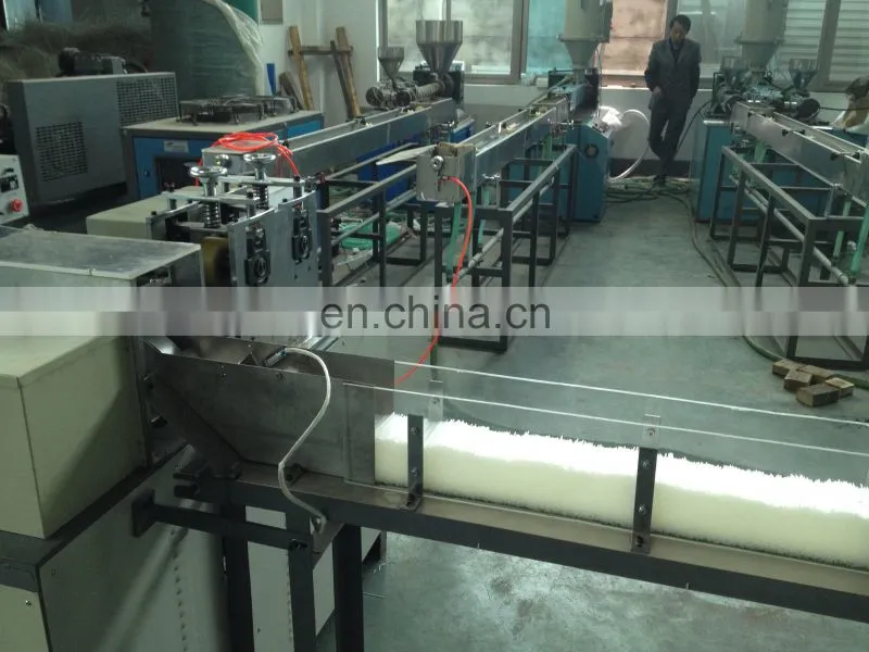 Stick Making Machines HAS Video Lollipop Candy Plastic Extruding Machine Plastic Pipe Double-screw