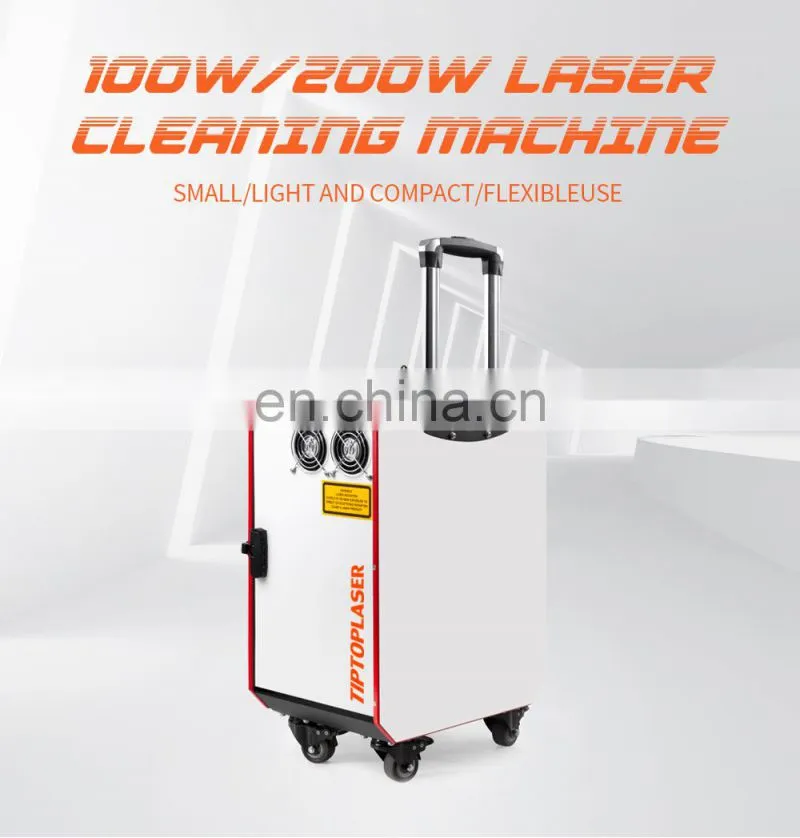 New process laser removes oil stains oxide layer removal machine