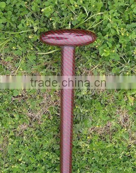 Colorful Dragon Boat Paddle Red Dragon Boat Paddle carbon fiber Red paddle