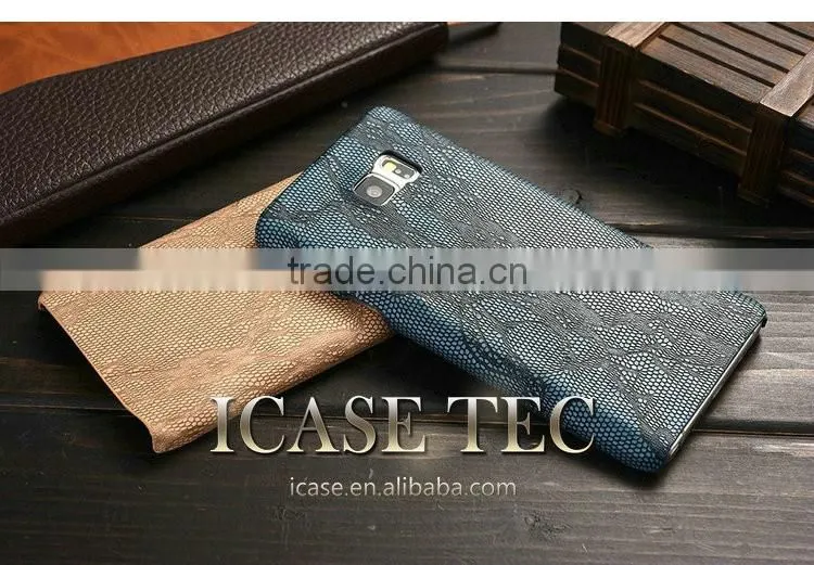2016 New smart Phone Case for samsung note 5, Snake Pattern Phone Back Cover for galaxy note 5