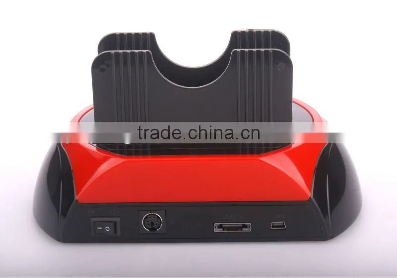 876c 2 USB ports card reader Hdd docking in HDD enclosure