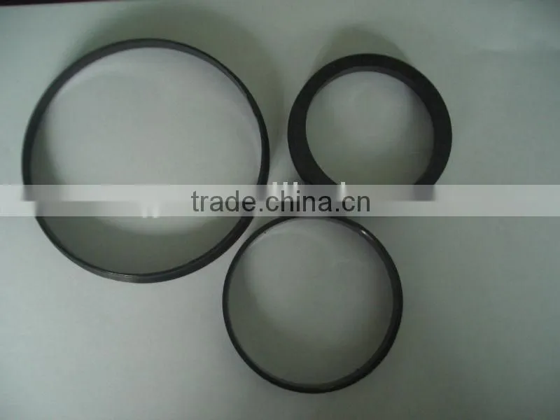 Aluminum and plastic hub centric wheel rim rings with various size and color