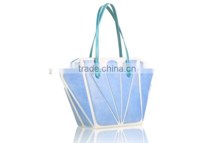 Oringal Designer New Brand Genuine Real Cow Leather mix Cavans Butterfly Single Shoulder Bags Handles Handbag for Women