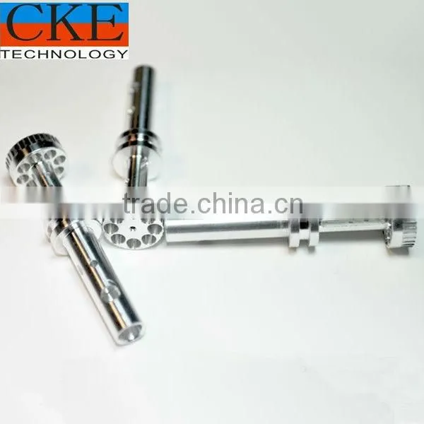Custom Aluminum Drilled CNC Machined Shafts