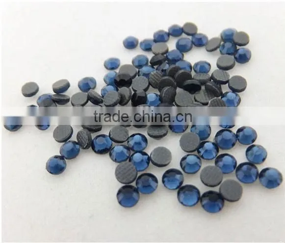 Montana Blue Hot Fix Glass Rhinestone