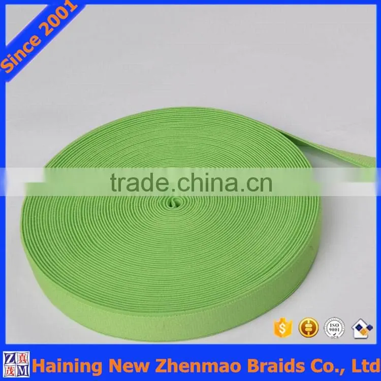Soft feeling light green elastic for bra cheap