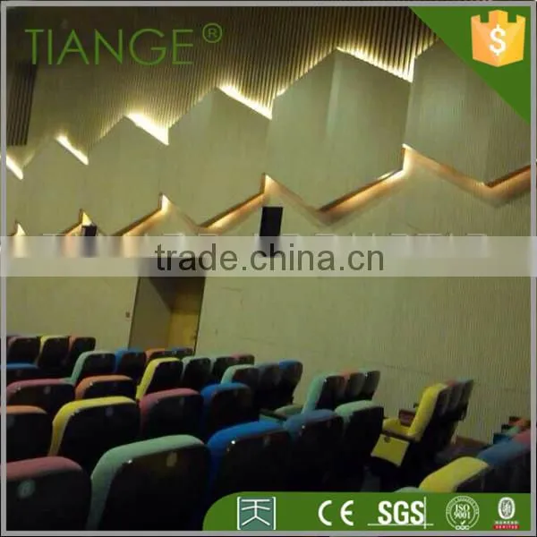 Low frequency absorb wooden panel