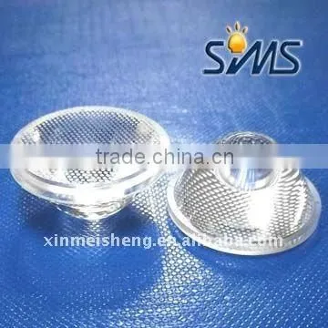 Reticular surface solor lamp LED lens PAMA dia. 22.5mm