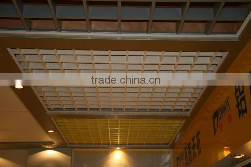 Aluminum Open Cell Ceiling Baffle Ceiling For Suspended System