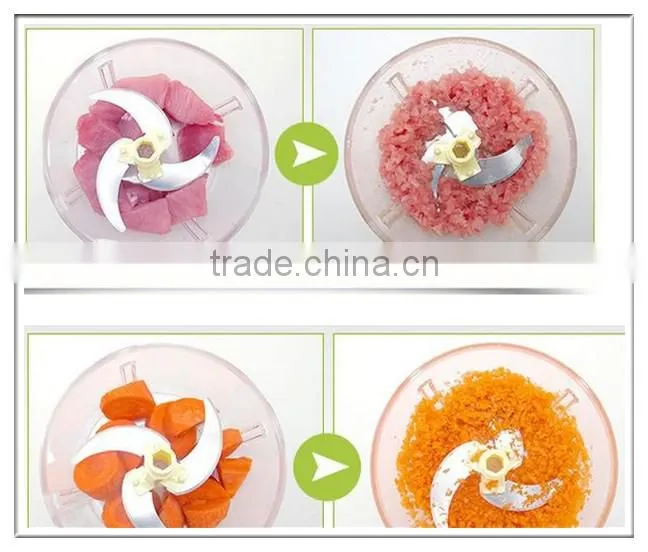 Multi-function plastic food manual vegetable chopper /salad maker /vegetable slicer set