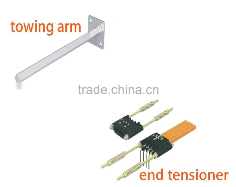 Easy Instalation Mobile Devices towing bracket for seamless conductor bar