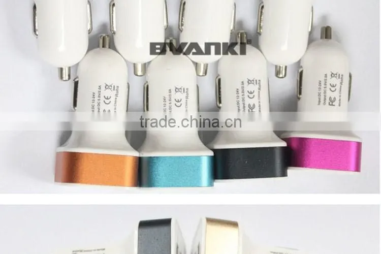 new products 2016 qc2.0 car charger, usb car charger for charging mobile phone/tablet/MP3 devices china supplier free sample
