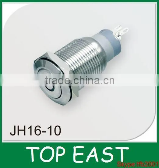 CE ROHS New Car Boat Red 12V LED Start Button Metal Switch 16mm Push ON/OFF Cheaper price