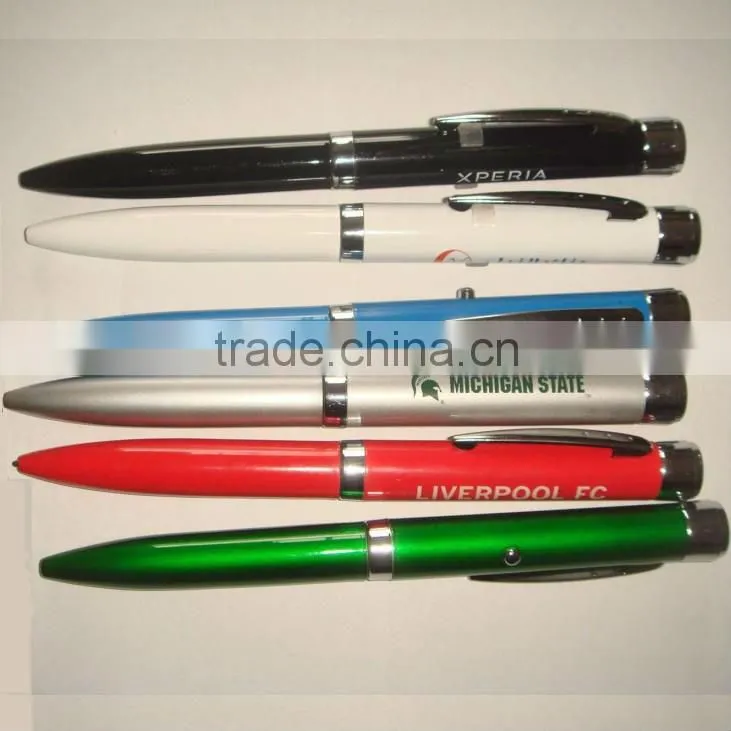 Office Stationery Led Projector Pen With Image Logo,ABS +aluminum Material led projector penLed Projector pen for gift,