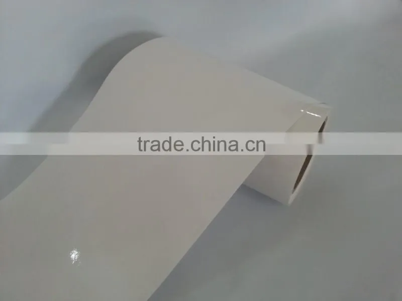 wenzhou self adhseive transparent PVC film for sticker