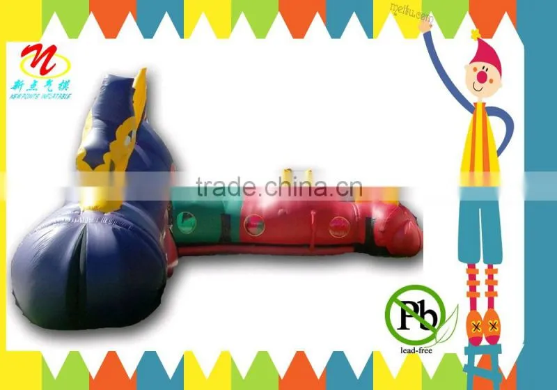 PVC exciting inflatable obstacle course for kids