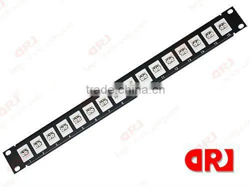 shenzhen High quality 16 Port Fiber Optic Patch Panel