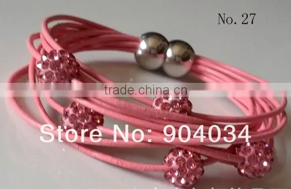 2013 New Fashion Five Rhinestone Beads Tibetan Bracelet