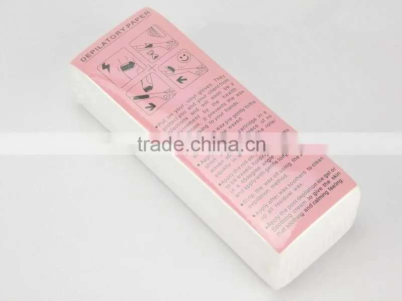 100 x Paper Hair Removal Wax Strips for Body Waxing Best Quality Non Woven
