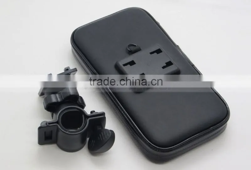 Outdoor Sport Waterproof Full Cover 5.5 Inch Bike Pouch Case for Smart Mobile Phone