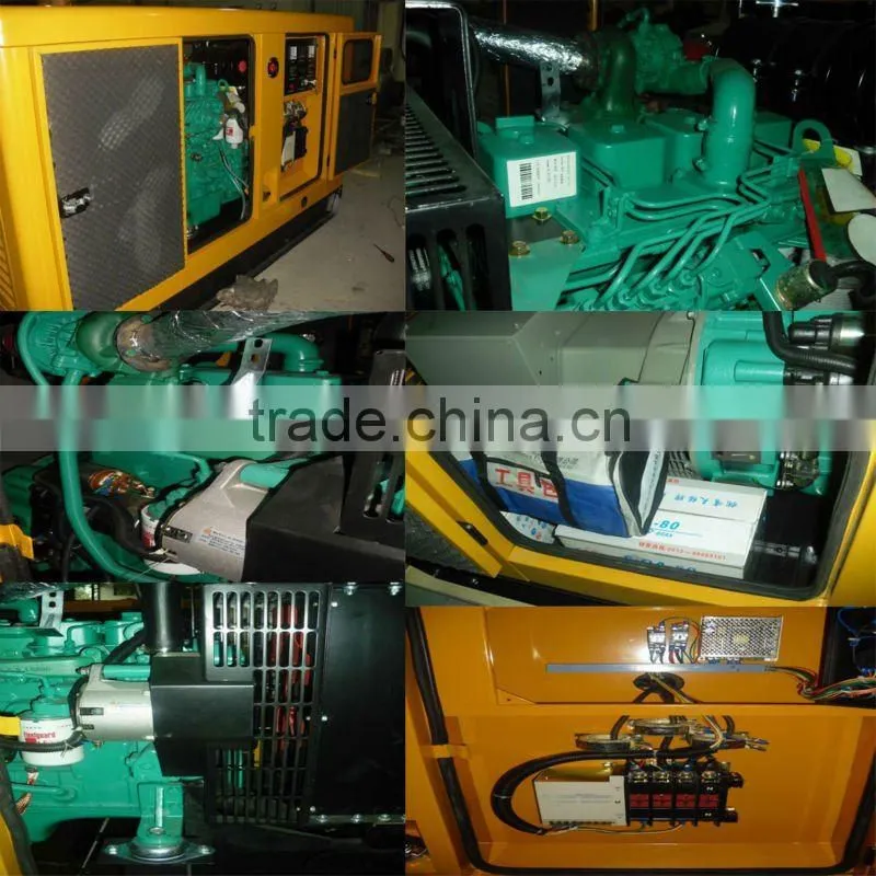 power by Cummins 1000kva diesel generator,cummins 1000kva/800kw generator set