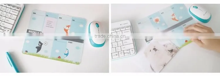 High quality hot sell wholesale promotional advertising Double-layer mouse pad