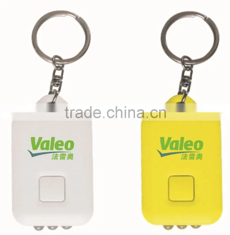 Mini led flashlight keychain Solar Powered Flashlight Keychain with display box