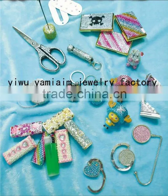 Bling staplers book stitcher stapling press table stapler