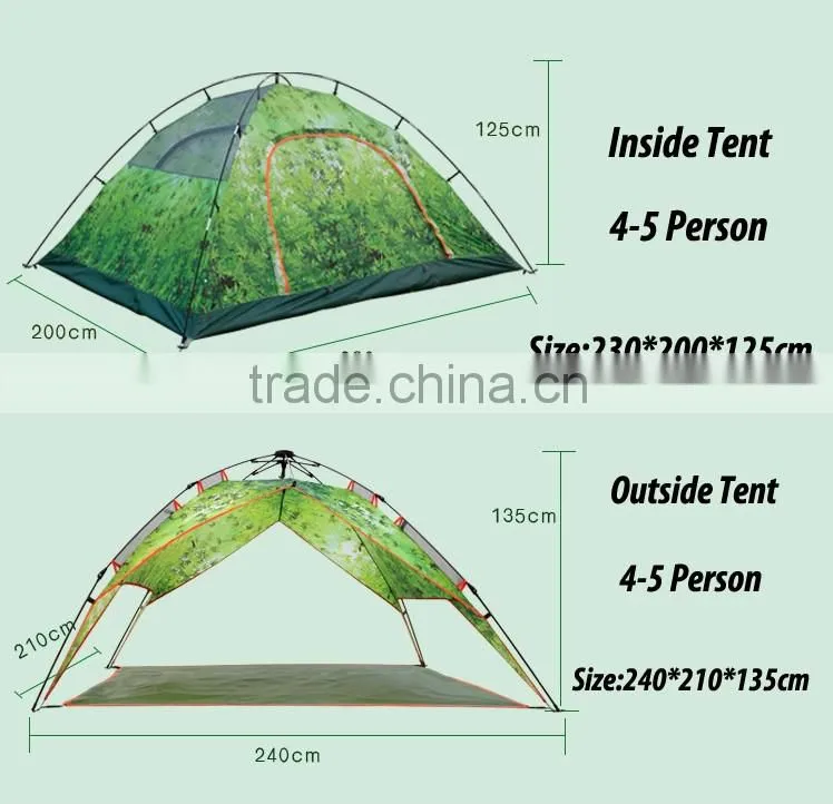 (130453) 2015 High Quality Waterproof Cheap Outdoor Camping Tent