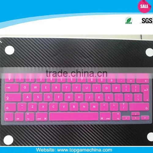 Green recycled laptop silicone protector skins For Macbook air 13" 15"