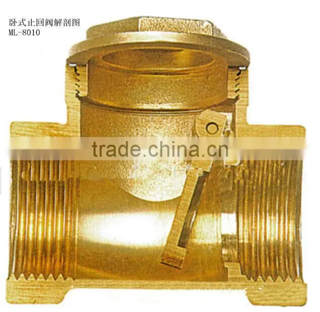 forged brass swing check valve