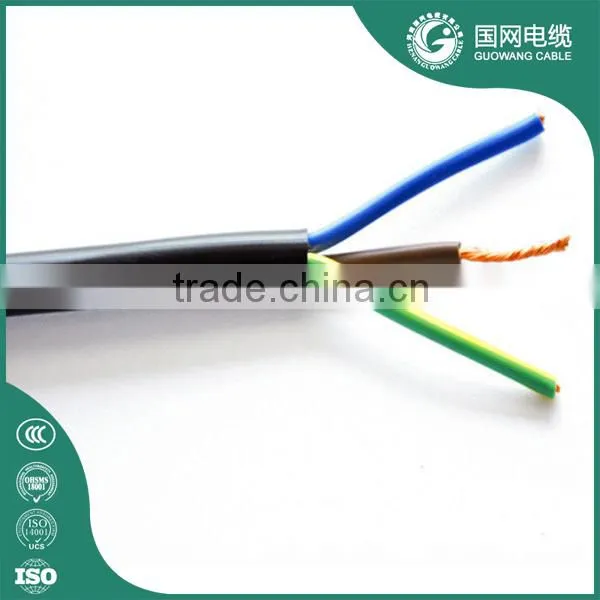 Copper conductor pvc coated wire