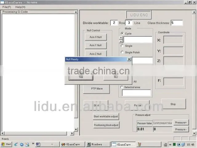 Economical glass working machine cnc Engraving Machine for door glass