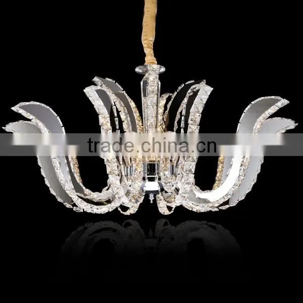 Hotel Project Crystal LED Chandelier Light Pendant Lamp New Modern Lighting Chandelier