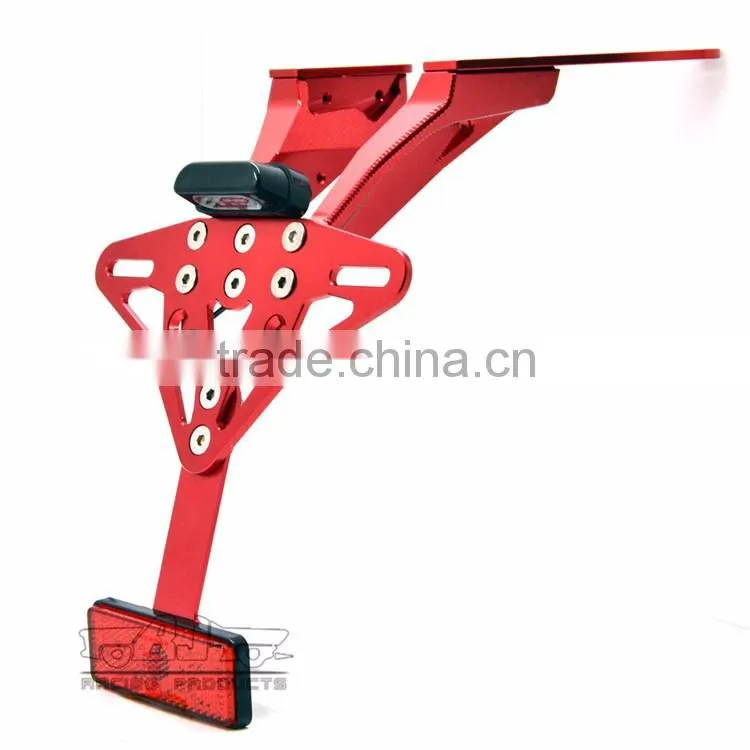 for Yamaha BJ-LPL-TMAX001 High Quality Parts Lisence Bracket Red CNC Aluminum Tail Plate for T MAX 530 2013-2015