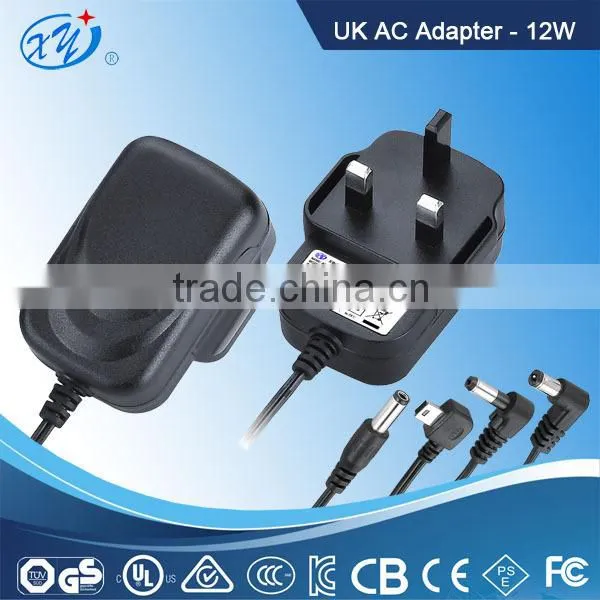 12V 1A 1000mA switching power supplies for toys