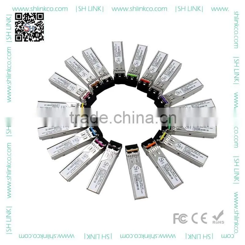 Hot sellin competitive price lc connector 850nm 550m 1.25g sfp module