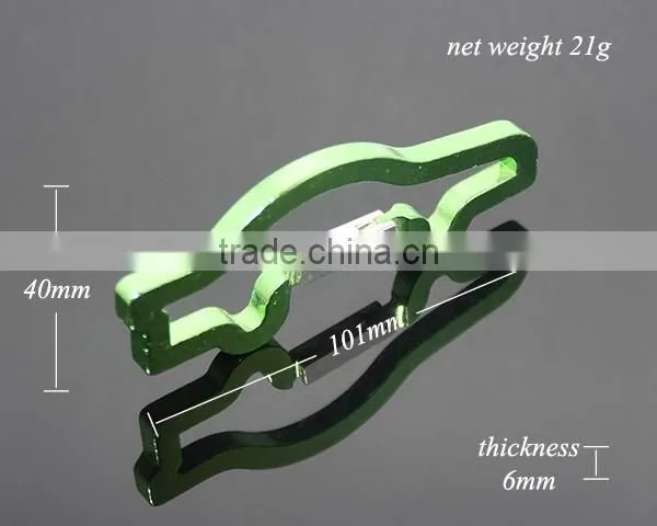 Random Mix Multicolor Aluminum Alloy Spring Clip Buckle Wholesale Metal Mini Car Shape Carabiner