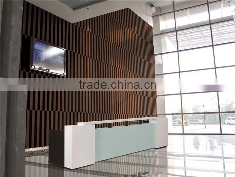 High end front desk with marble top QT3610