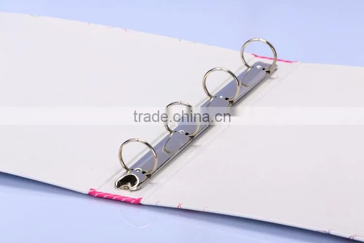 A4 ring binder cardboard printed butterfly pattern