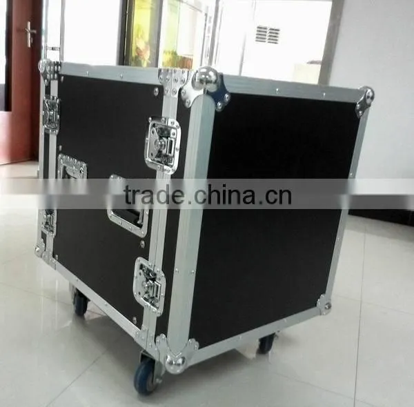 2014 pro 19" rack case, flight case with wheels
