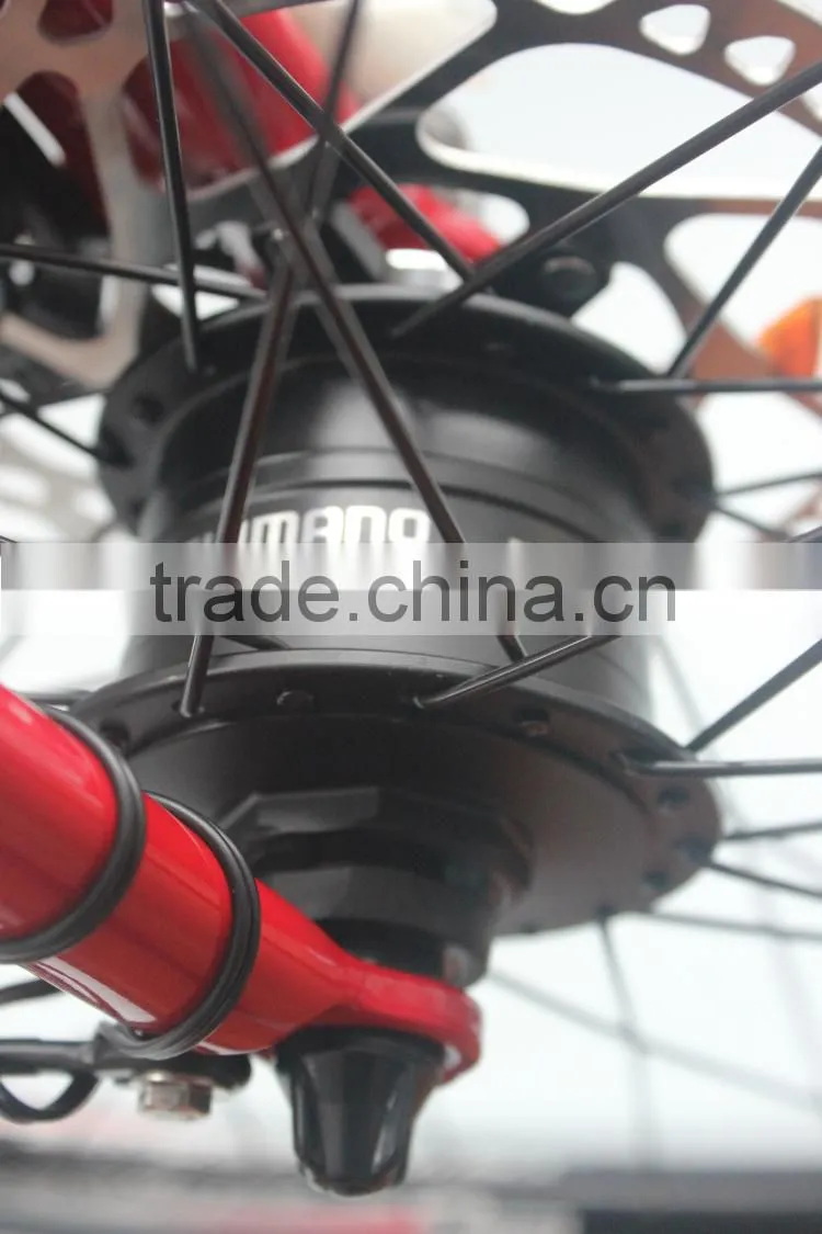 2015 Newest Style Red High Quality 700C Belt Drive Bike