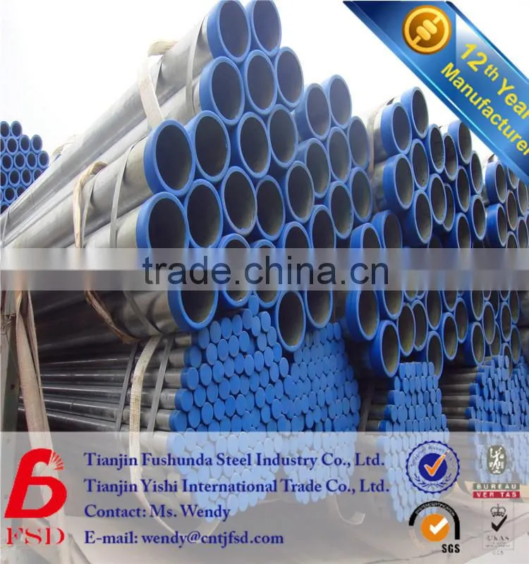 Alibaba galvanized scaffolding tube ; hot sale steel pipes FSD