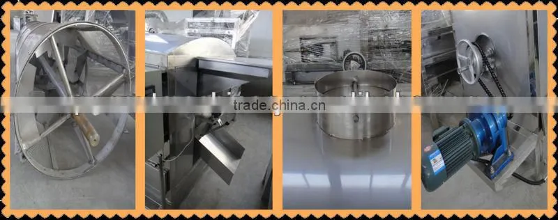 stainless steel rotary drum electric nut roaster--peanuts, cashew nuts,almond