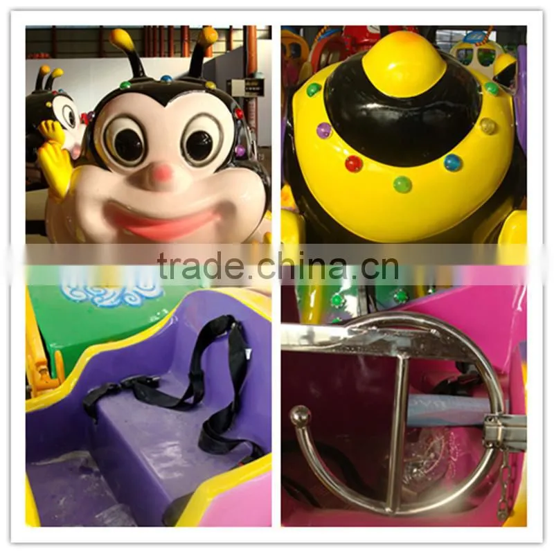 Popular funfair equipment rides---the plane of dancing bee hot on sale !!!