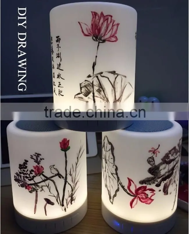 2016 Low Price Wholesale Magic Color Bluetooth Smart Lamp Speaker