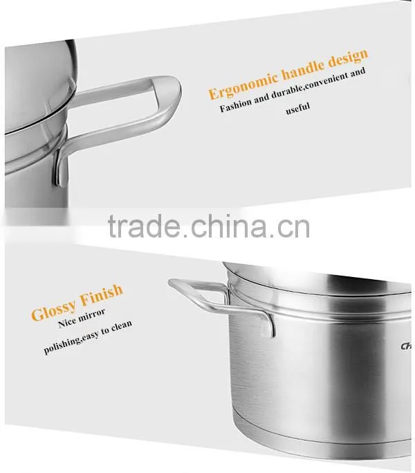 Japanese Large Food Steamer, Couscous Steamer Pot, Stainless Steel Steamer Pot