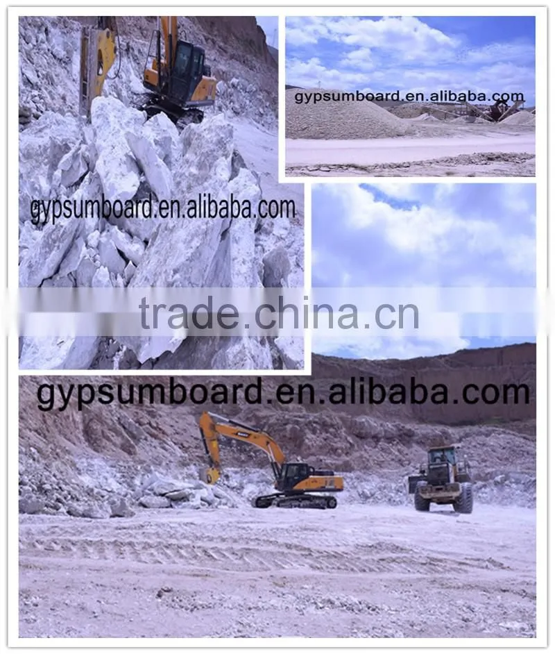 gypsum plaster powder