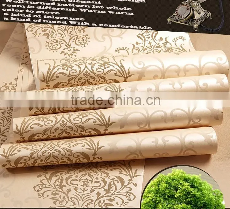 wall design classic decorating european floral wallpaper